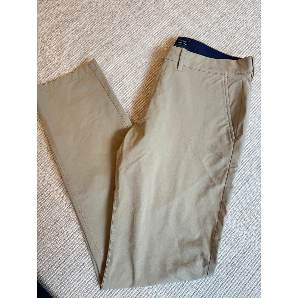 J Crew Mens 484 Slim-fit tech pant 31 X 32 $128